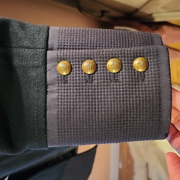 J. Crew Black Thrench Coat - Picture 6 of 16